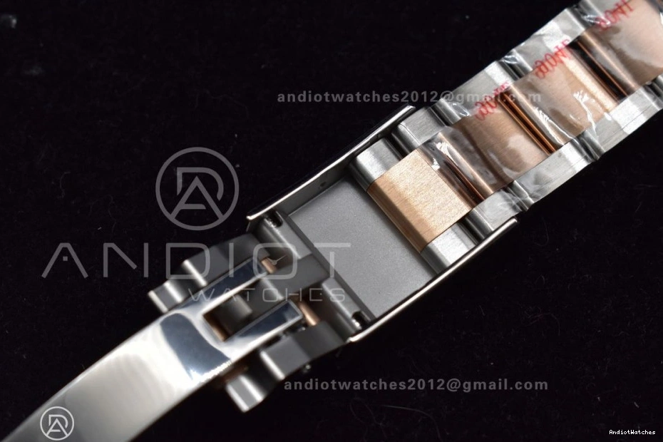 Steel VR Brown 904L Gold Best Clean On 126621 Dial Edition Yacht-Master Plated 1:1 Rose Trendy 488 Bracelet SS 0824